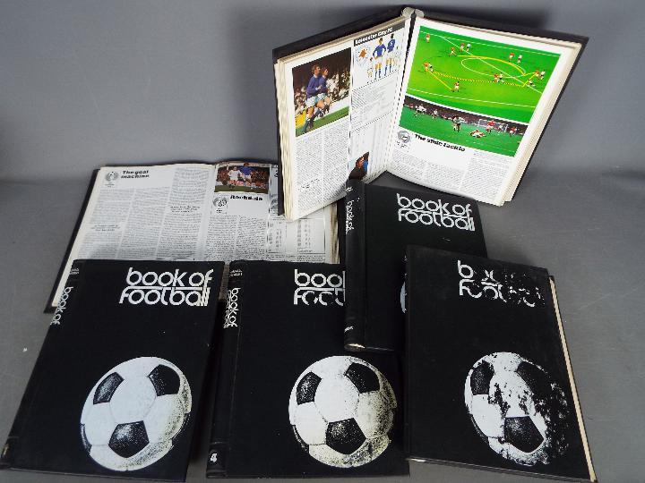 Book of Football by Marshall Cavendish - six volumes,