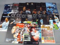 Manchester City Football Programmes.