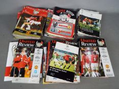 Manchester United Football Programmes.