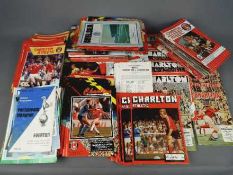 Charlton Athletic Football Programmes.