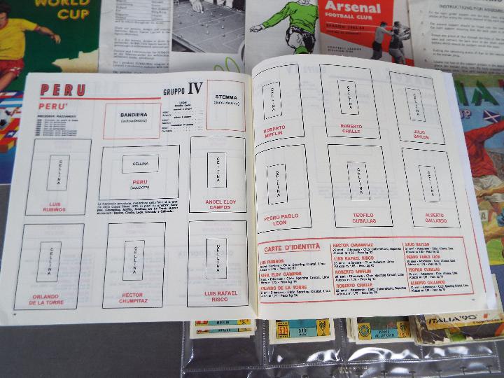 Lot to include a complete Italia 90 World Cup sticker album (Yugoslavian issue), taped, - Image 5 of 6