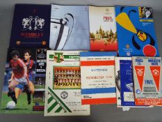 Manchester United European Football Programmes.