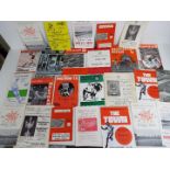 Welsh Cup - a collection of 25 matchday programmes,