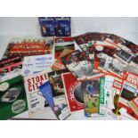 Manchester United - a collection of 55 matchday programmes,