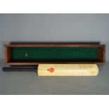 Cricket - an early 1960s Gradidge long handle Cyril Washbrook Lancashire and England autograph