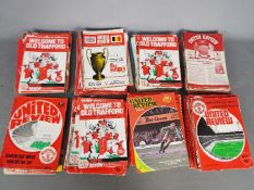 Manchester United Football Programmes.