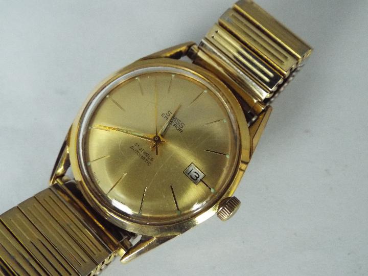 Swiss - a vintage Swiss Emperor automatic wristwatch - Image 2 of 3