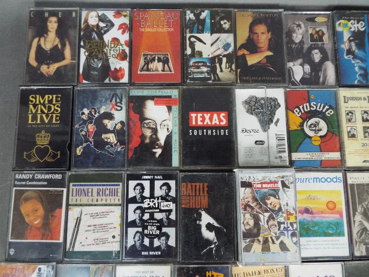 A collection of vintage music cassettes to include U2, INXS, Deacon Blue, Erasure, - Image 3 of 6