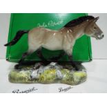 John Beswick - Przewalski's Wild Horse - 649/1000. Box and certificate. 17cm high.