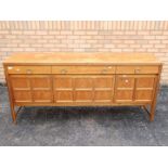 A Nathan sideboard measuring approximately 84 cm x 183 cm x 45 cm