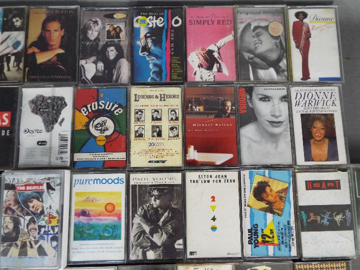 A collection of vintage music cassettes to include U2, INXS, Deacon Blue, Erasure, - Image 5 of 6