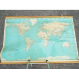 The Times World Wall Map - A Political Map With Physical Relief,