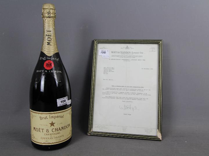 A non-vintage magnum of Moet & Chandon Brut Imperial Champagne, 150 cl 12% AVB,