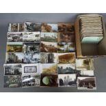 Deltiology - in excess of 500 early-mid period postcards,