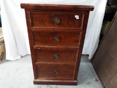 A good quality chest of four graduated drawers, approximately 107 cm x 65 cm x 56 cm.