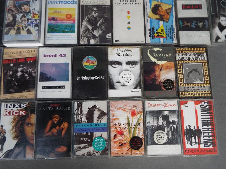 A collection of vintage music cassettes to include U2, INXS, Deacon Blue, Erasure, - Image 4 of 6