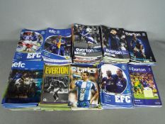 Football Programmes - A collection of Everton FC matchday programmes,