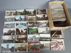 Deltiology - in excess of 600 mainly early period UK topographical postcards with interest in