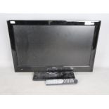 A 22" Bush LCD television with remote.