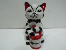 Lorna Bailey - a Lorna Bailey cat entitled "Tuna" ,signed by the artist in black on base,