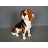 A large Beswick fireside beagle # 2300, approximately 32 cm (h).