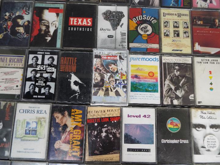 A collection of vintage music cassettes to include U2, INXS, Deacon Blue, Erasure, - Image 6 of 6