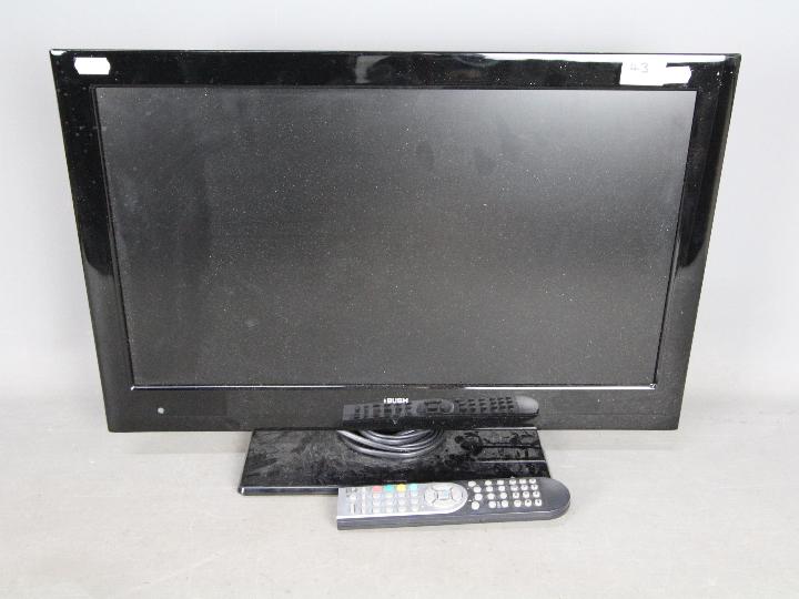 A 22" Bush LCD television with remote.