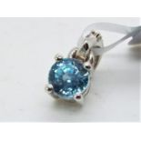 Gemporia - an 0.88ct Rantanakiri Blue an