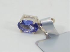 Gemporia - A 0.43 ct Tanzanite and Silve