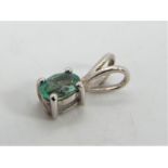Gemporia - A 0.38 ct Zambian Emerald and