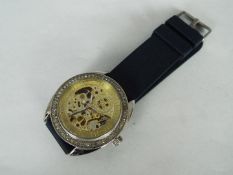 A Shantou automatic wristwatch