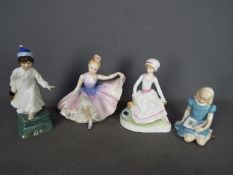 Royal Doulton - Four figurines comprisin