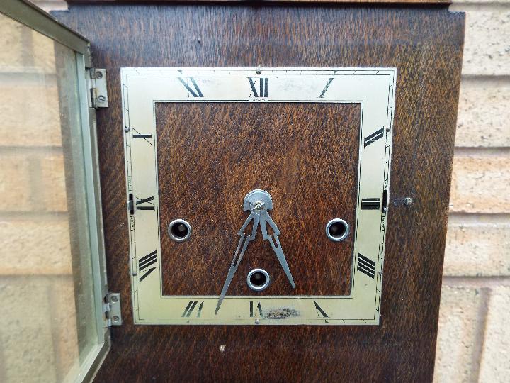 An oak cased Enfield granddaughter clock - Image 3 of 4