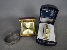 Two lady's wristwatches, an Equenta and