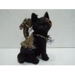 Steam punk style resin Cat. 19 cm high.