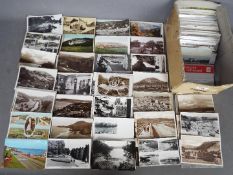 In excess of 400 early-mid period postcards of Wales with a few modern ones to include real photos,