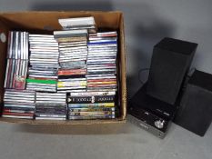 A collection of DVD's,