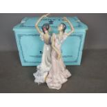 Lladro - A boxed figural group depicting two Flamenco dancers, # 5601, entitled Ole,
