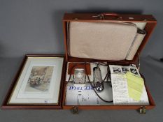 A vintage Niagara Cyclo Massage kit comprising hand unit and seat pad,