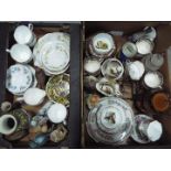 A mixed lot of ceramics to include Oriental, tea wares, Wedgwood, Royal Worcester,