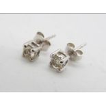 Gemporia - 0.50ct Serenite sterling Silver Earrings, design PDCU86 weight 0.