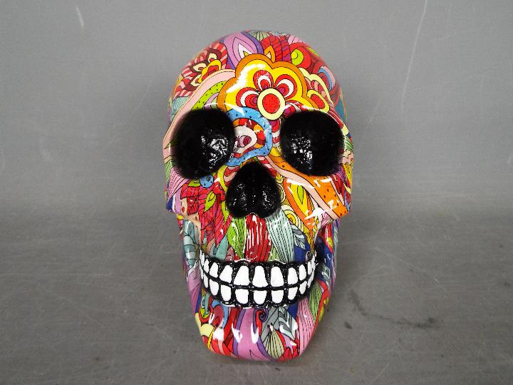 A Goody Art Skull, - Image 2 of 4