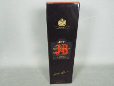 Justerini & Brooks - A 75cl bottle of J&B Jet blended whisky, 43% ABV, contained in carton.