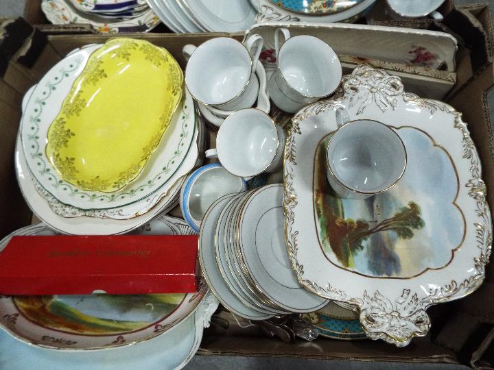 A mixed lot to include ceramics, plated ware and similar, two boxes. - Image 2 of 3