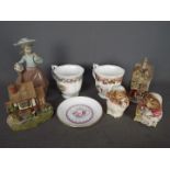 A small mixed lot to include two Brambly Hedge beakers, Autumn and Winter,