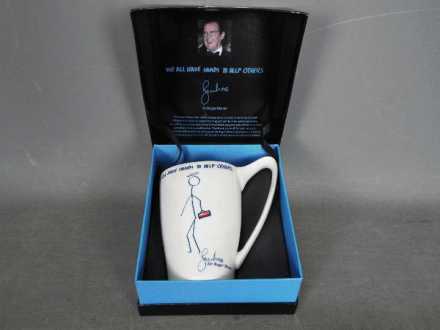 Sir Roger Moore - A 'Whatever It Takes' mug with artwork designed by Sir Roger Moore, - Image 5 of 5