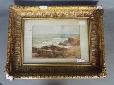 Robert Anderson (Scottish 1842-1885) - Watercolour depicting a coastal landscape,