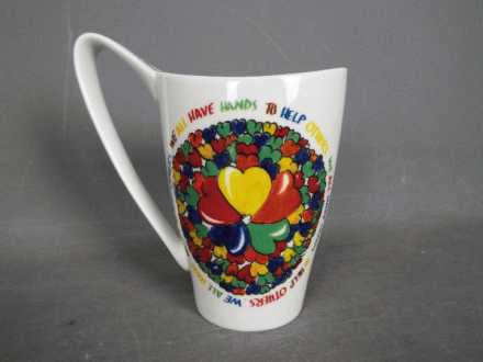 Sir Roger Moore - A 'Whatever It Takes' mug with artwork designed by Sir Roger Moore, - Image 3 of 5