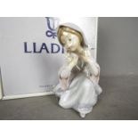 Lladro - A boxed figurine entitled Little Virgin, # 5752,