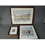 Geoffrey W Birks (1929-1993) - A limited edition print after G W Birks depicting people at a train